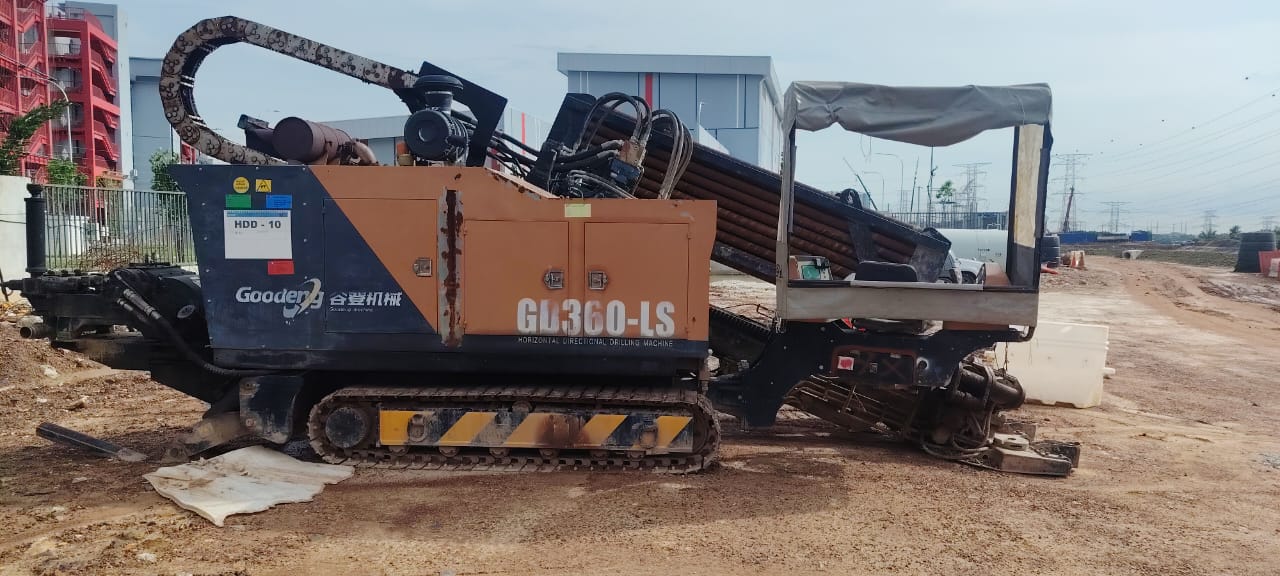 Goodeng GD360-LS horizontal directional drilling machine on site